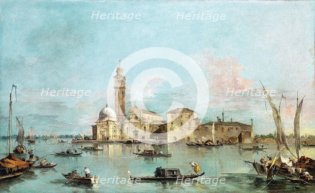 The Island of San Michele, Venice, 1770s. Creator: Francesco Guardi.