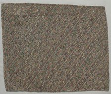 Woman's trouser fabric, early 1800s. Creator: Unknown.