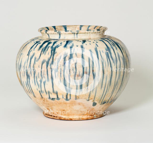 Globular Jar, Tang dynasty (618-906), first half of 8th century. Creator: Unknown.