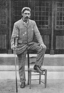 Portrait of the golfer Douglas Rolland, 1896. Creator: H Cotty Philpot.