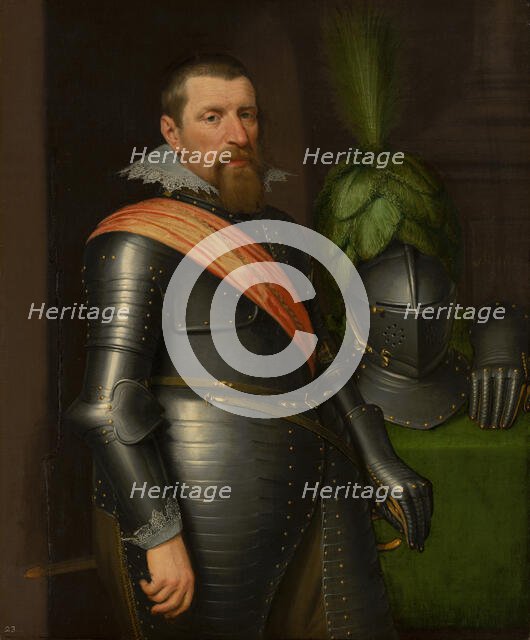 Portrait of an Officer, c1610s. Creator: Jan Anthonisz van Ravesteyn.