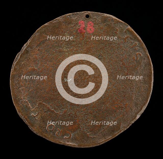 Marcus Croto (obliterated) [obverse], fourth quarter 15th century. Creator: Antonio Averlino.