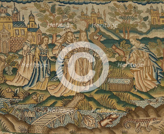 Religious picture, England, 17th century. Creator: Unknown.