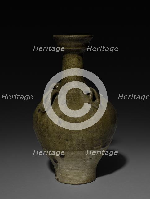 Vase with Loop Handles, 581- 618. Creator: Unknown.