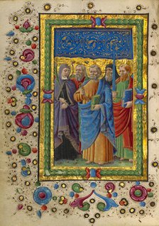 All Saints; Gualenghi-d'Este Hours, about 1469. Creator: Guglielmo Giraldi.