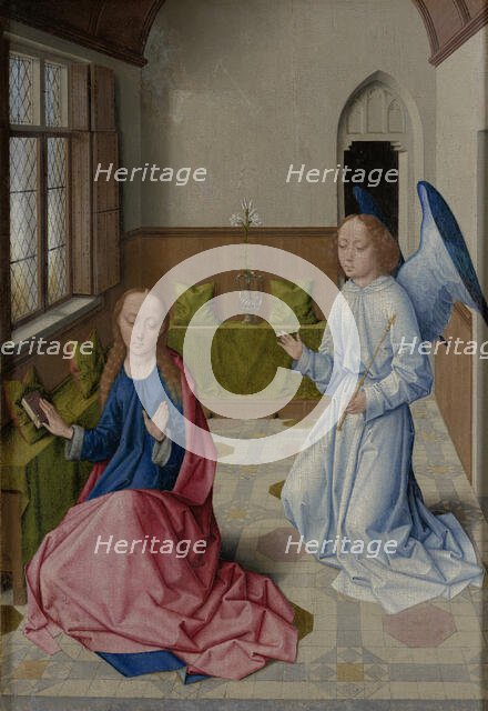 Annunciation, c1480. Creator: Follower of Dierick Bouts.