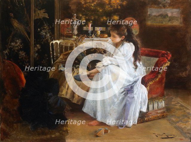 De soirée. Artist: Ribera, Romà (1876-1931)