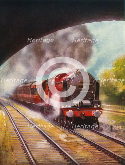 "Grenadier Guardsman," one of the L.M.S. "Royal Scots,"', 1935-36. Creator: Unknown.