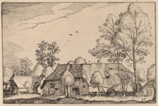 Large Farm, published 1612. Creator: Claes Jansz Visscher.