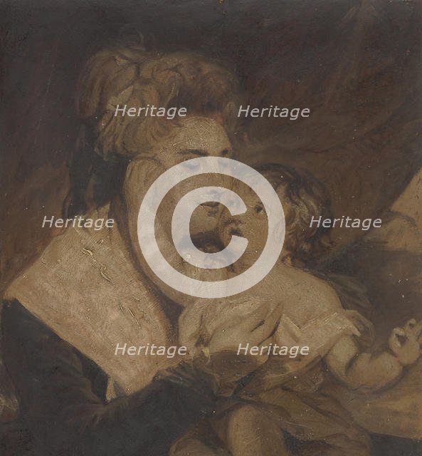 Lady Dashwood and Her Son, ca. 1785. Creator: Charles Howard Hodges.