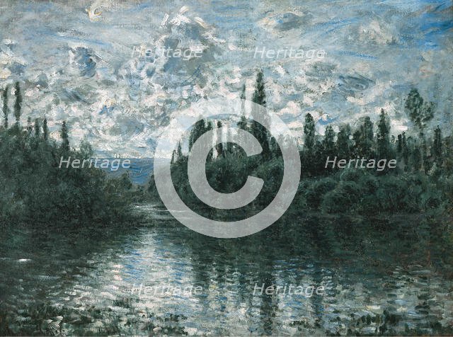 Arm of the Seine near Vétheuil, 1878. Creator: Monet, Claude (1840-1926).