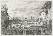 Views: The Terrace, 1735-1746. Creator: Antonio Canaletto (Italian, 1697-1768).