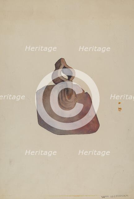 Hoe Blade, c. 1941. Creator: William Hoffman.