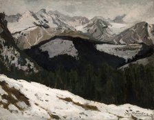 Thaw in the Tatra Mountains, 1904. Creator: Stephan Filipkiewicz.