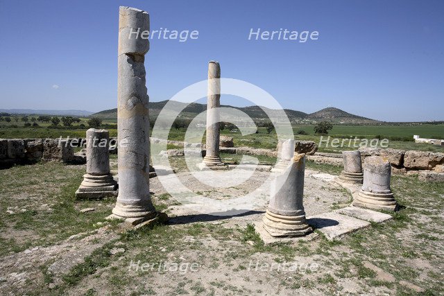 The Temple of Mercury I, Thuburbo Majus, Tunisia. Artist: Samuel Magal