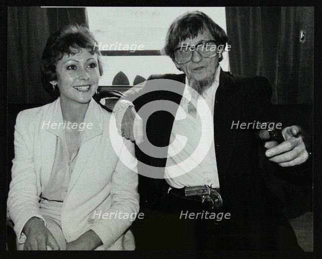 Drummer Barrett Deems on board the paddle steamer Elizabethan, London, 8 October 1984. Artist: Denis Williams