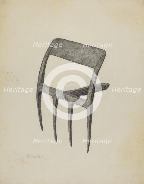 Pa. German Hoe, 1941. Creator: Maurice Van Felix.