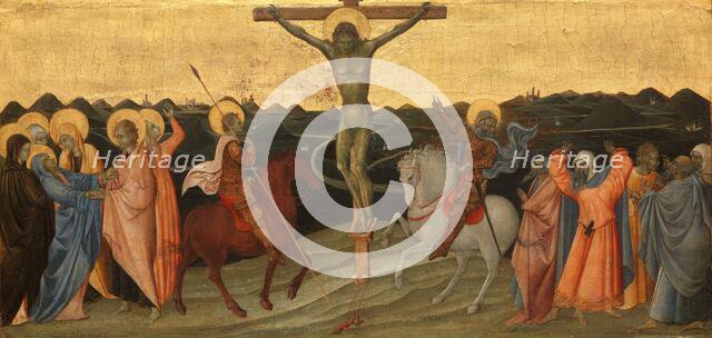 The Crucifixion, c.1447. Creator: Giovanni di Paolo.