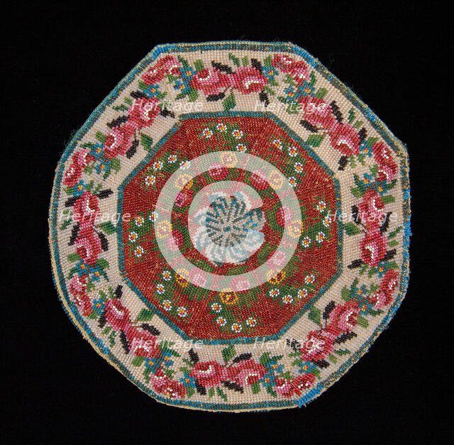 Bag, Mexican, 1830-60. Creator: Unknown.