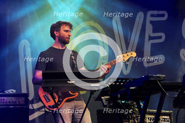 Jon Harvey, Love Supreme Jazz Festival, Glynde Place, East Sussex, 2015. Artist: Brian O'Connor.