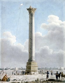'Pompey's Column, Alexandria 1798', 1798. Artist: Vivant Denon