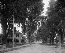 Street in York Village, York, Maine, c1908. Creator: Unknown.