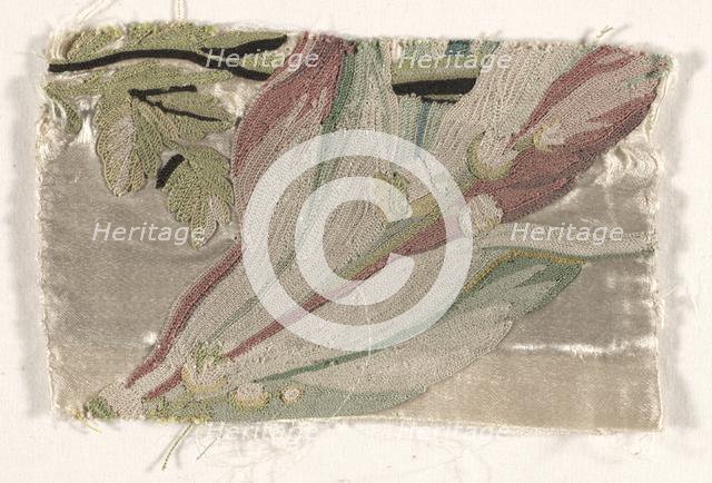 Coverlet Fragment, c. 1760-1770. Creator: Philippe de Lasalle (French, 1723-1805).