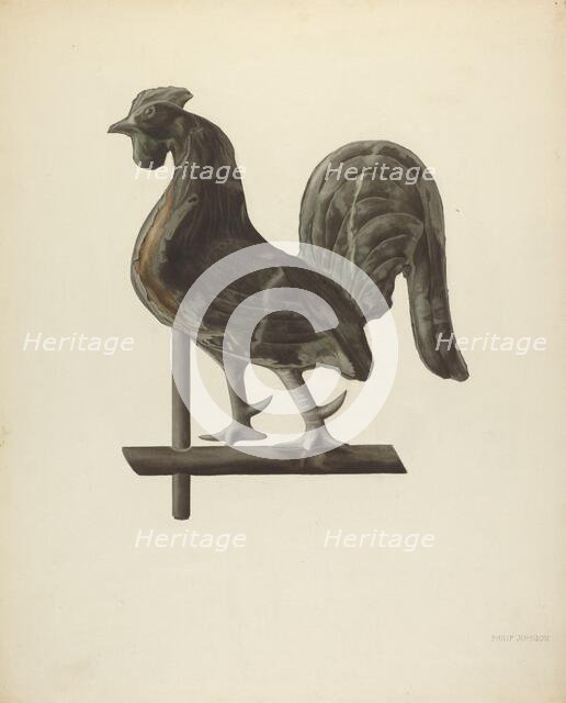 Weather Vane Finial, c. 1938. Creator: Philip Johnson.