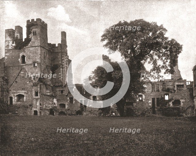 Wingfield Manor, near Alfreton, Derbyshire, 1894. Creator: Unknown.