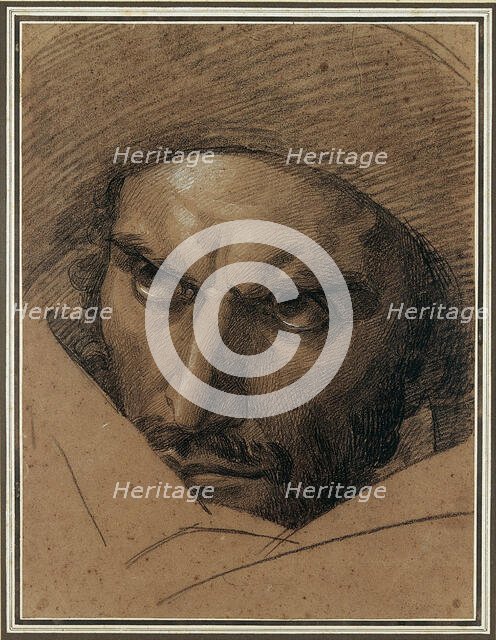 Head of François Ravaillac (1578-1610), 1826. Creator: Gérard, François Pascal Simon (1770-1837).