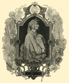 'Dante Alighieri', ( c1265 -1321), 1890.   Creator: Unknown.