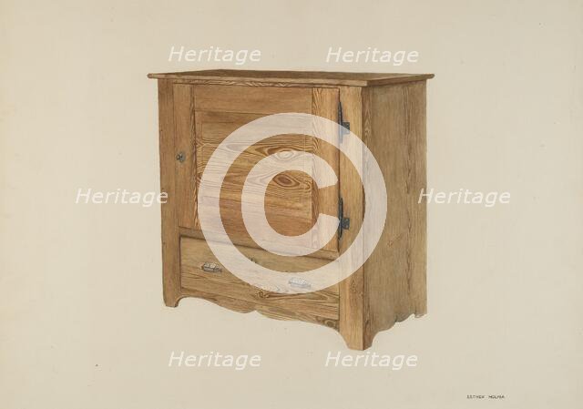 Chest, c. 1939. Creator: Esther Molina.