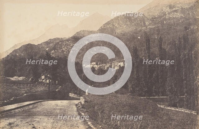 Vue des Eaux de Saint-Sauveur, 1853. Creator: Joseph Vigier.