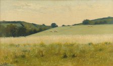 In the fields of Dielette (Manche), 1887. Creator: Alphonse Osbert.