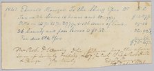 Record of taxable property, included enslaved persons, owned by Edward Rouzee, October 22, 1841. Creator: Unknown.