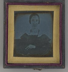 Untitled (Portrait of a Woman), 1842. Creator: Unknown.