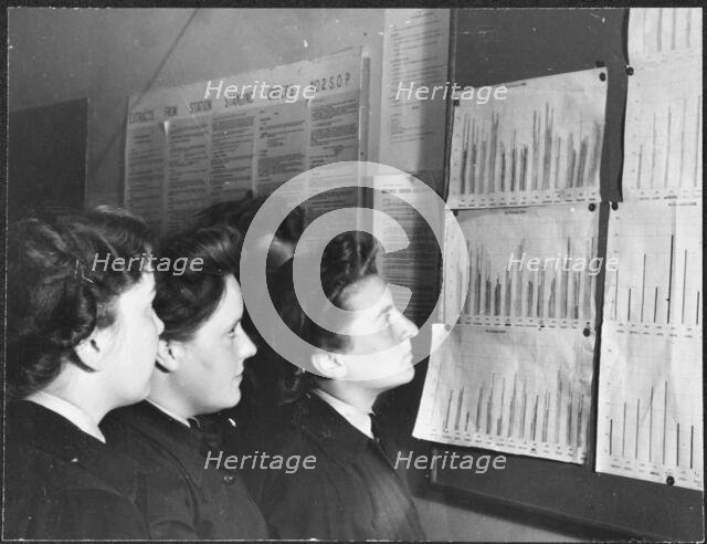 Royal Air Force No. 2 School of Photography, Palatine Road, Blackpool, 1942-1943. Creator: Barnet Saidman.