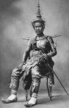 King Sisowath of Cambodia, 1922. Artist: Unknown