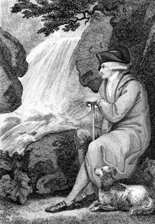Jean-Jacques Rousseau, French political author, 1787. Artist: Unknown