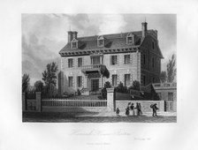Hancock House, Boston, Massachusetts, 1855. Artist: Unknown
