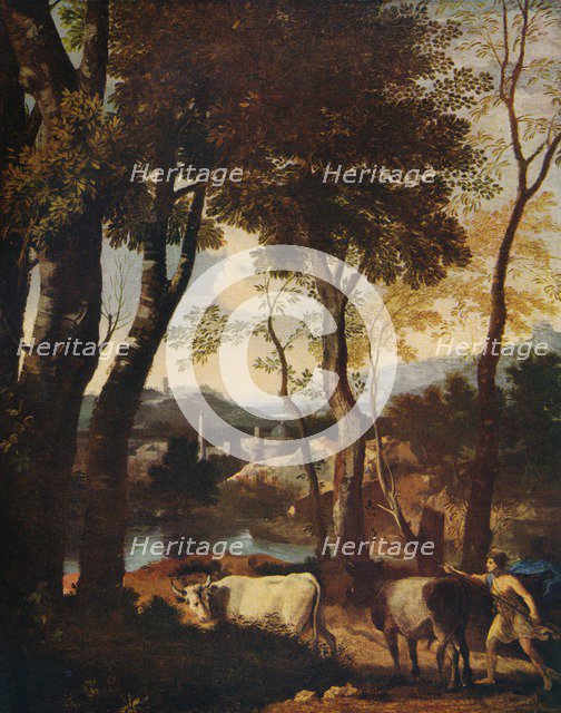 'Landscape', c1630. Artist: Nicolas Poussin.