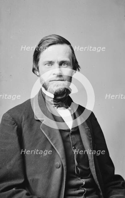 John Sherman of Ohio, between 1855 and 1865. Creator: Unknown.