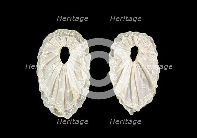 Engageantes, British, ca. 1760. Creator: Unknown.