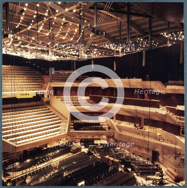 The Bridgewater Hall, Barbirolli Square, Manchester, January-September 1996. Creator: John Laing plc.
