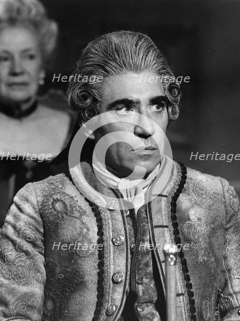 Frank Finlay (1926- ), British actor as Cassanova in 'Window, Window'. Artist: Unknown