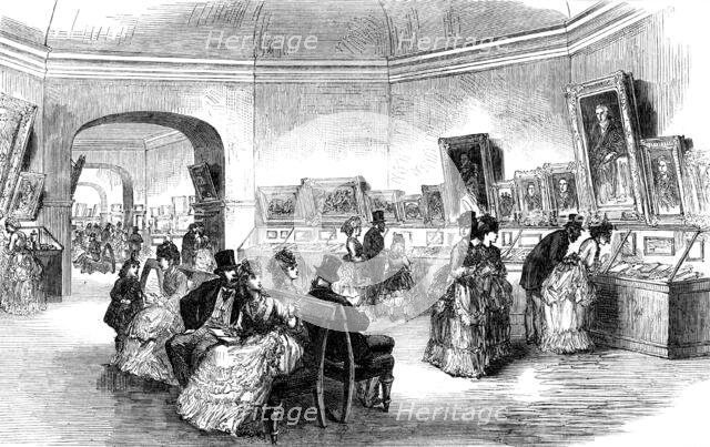 The Scott Centenary: exhibition of portraits and relics at Edinburgh, 1871. Creator: Unknown.