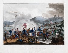 'Battle of Morales', 1813 (1815).Artist: Thomas Sutherland