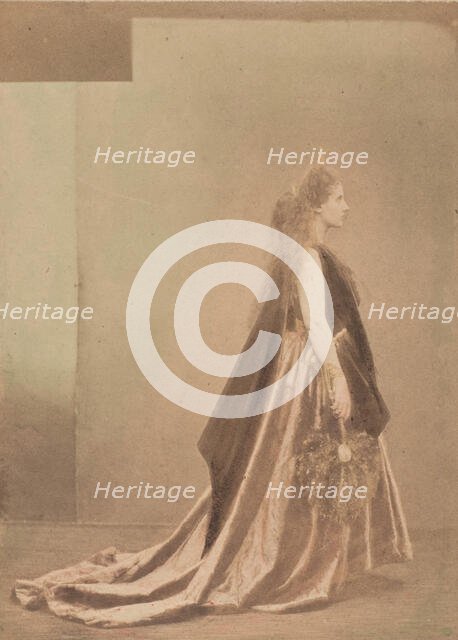 Reine d'Etrurie (colorieè), 1860s. Creator: Pierre-Louis Pierson.