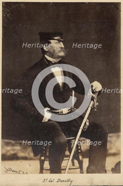 Colonel Donelly, about 1858. Creator: Unknown.