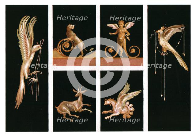 Wall decoration, Pompeii, Italy, (1928). Creator: Unknown.